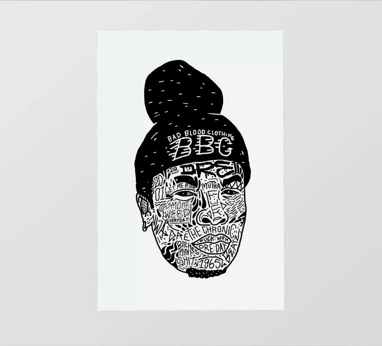 Dre pellicola backlit da Nick Cocozza