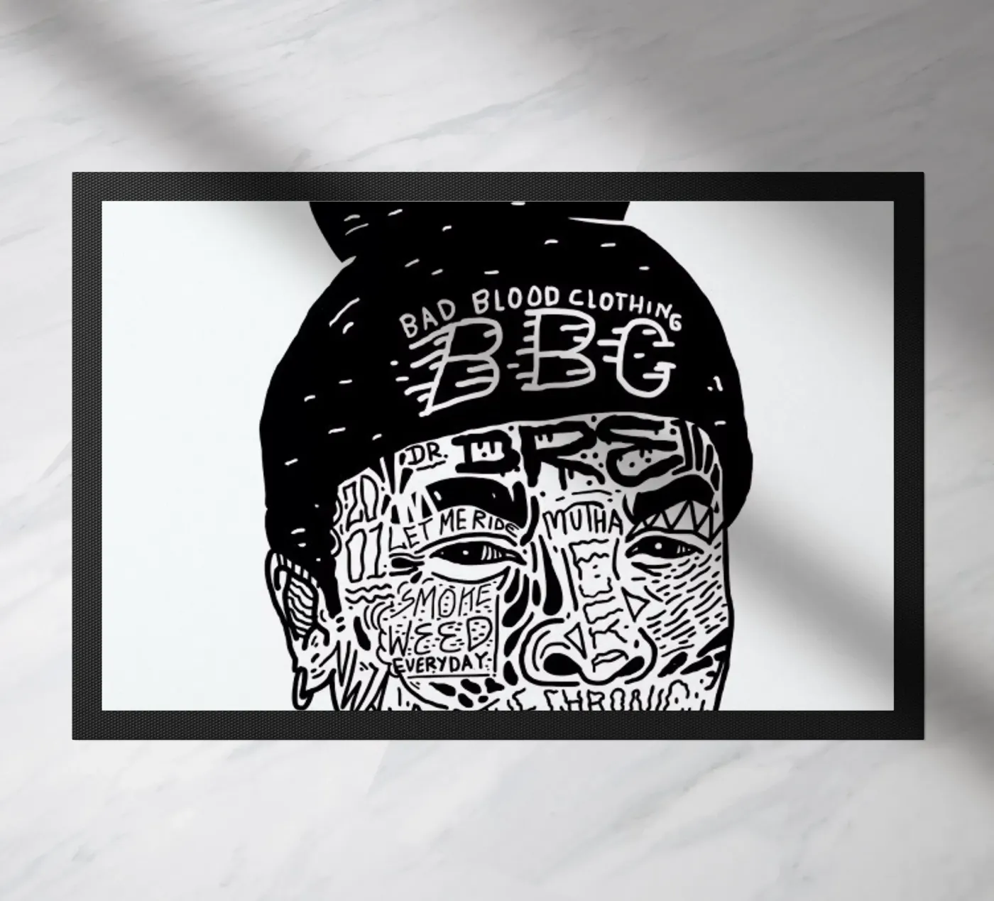 Dre Fußmatte von Nick Cocozza