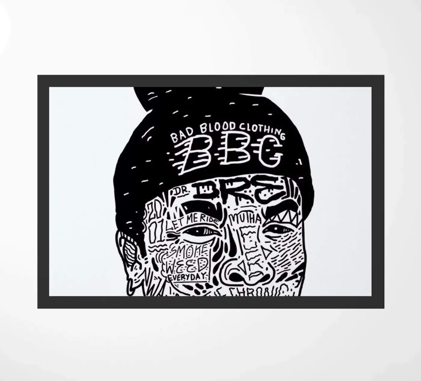 Dre Fußmatte von Nick Cocozza