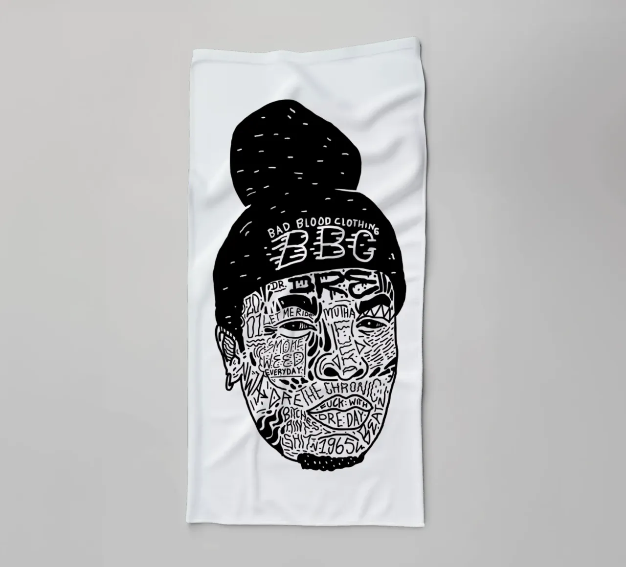 Dre badhanddoek van Nick Cocozza