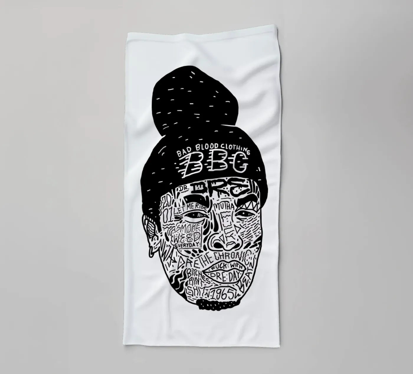 Dre towel by Nick Cocozza
