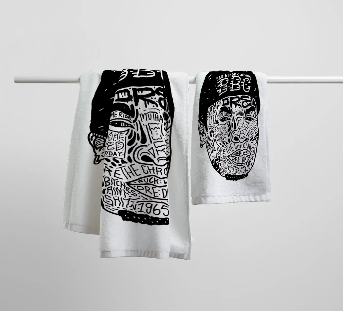 Dre Handtuch von Nick Cocozza