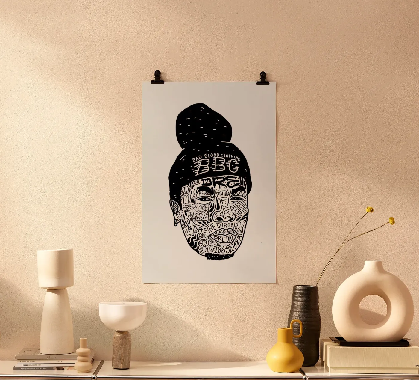 Dre Poster von Nick Cocozza