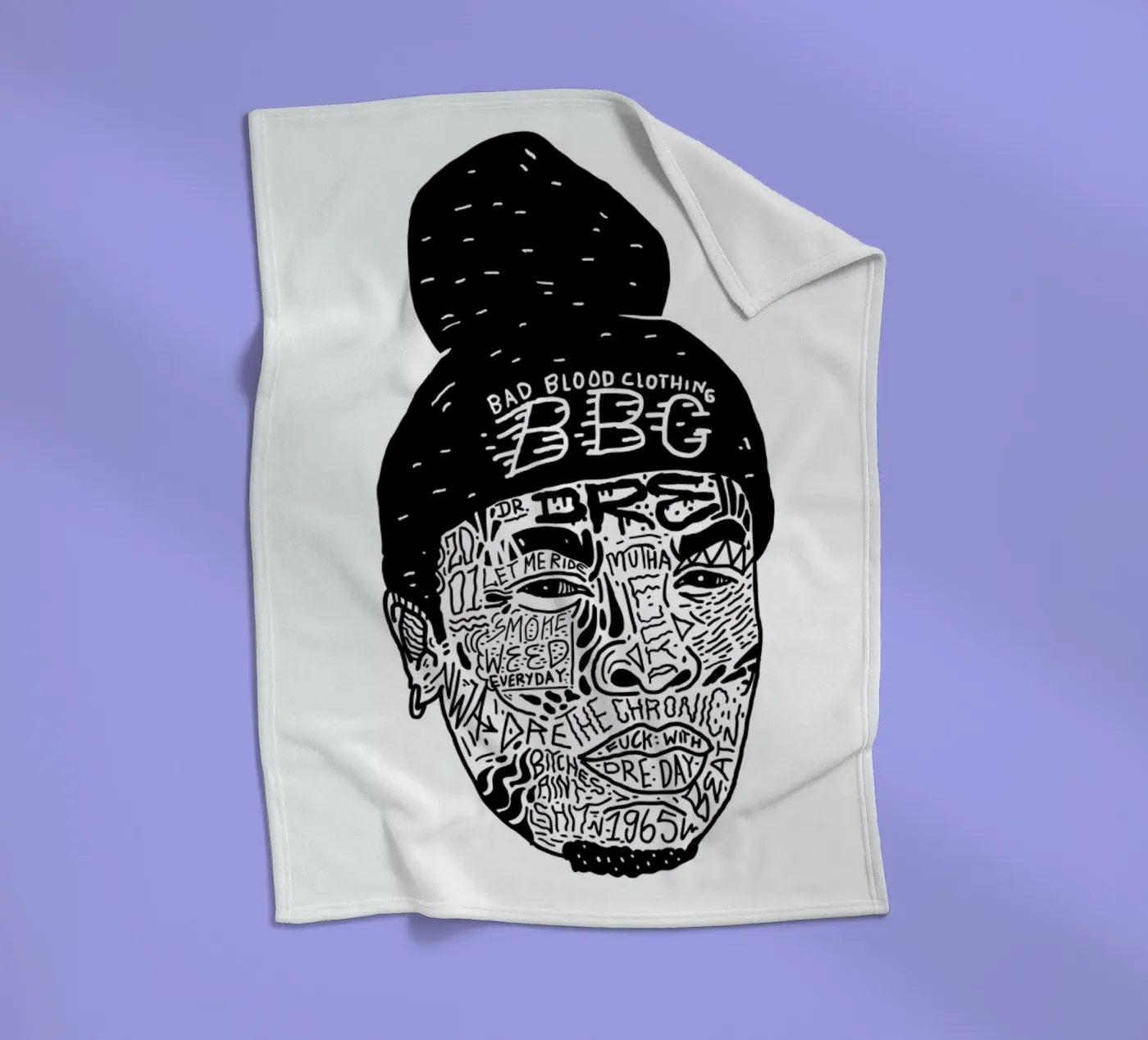 Dre fleecedeken van Nick Cocozza