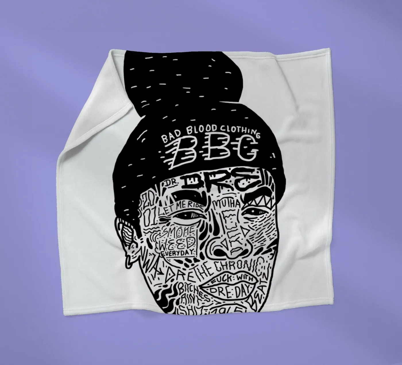 Dre fleecedeken van Nick Cocozza