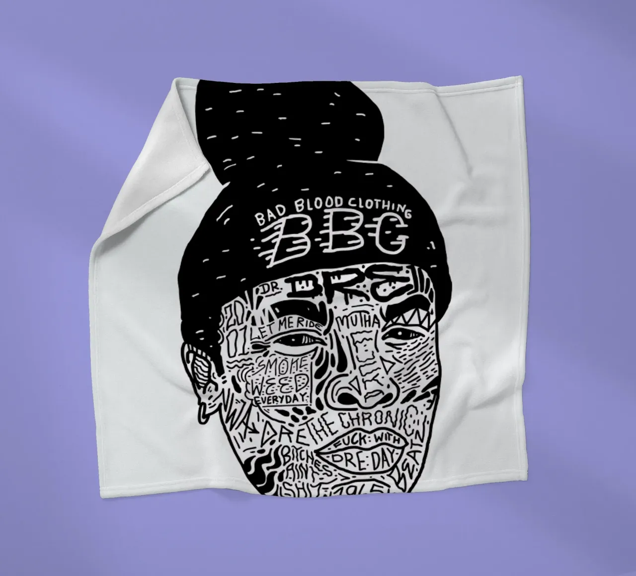 Dre fleecedeken van Nick Cocozza