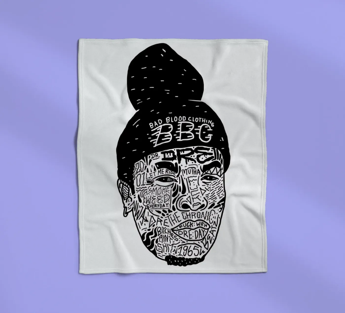 Dre fleecedeken van Nick Cocozza