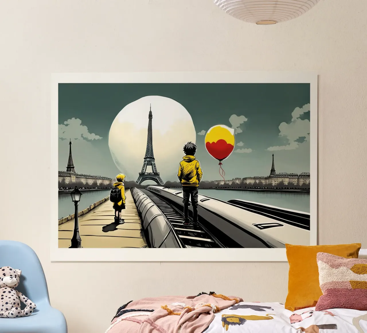 Ispirato dalle banche poster con telaio in alluminio da Art Digital Visuel