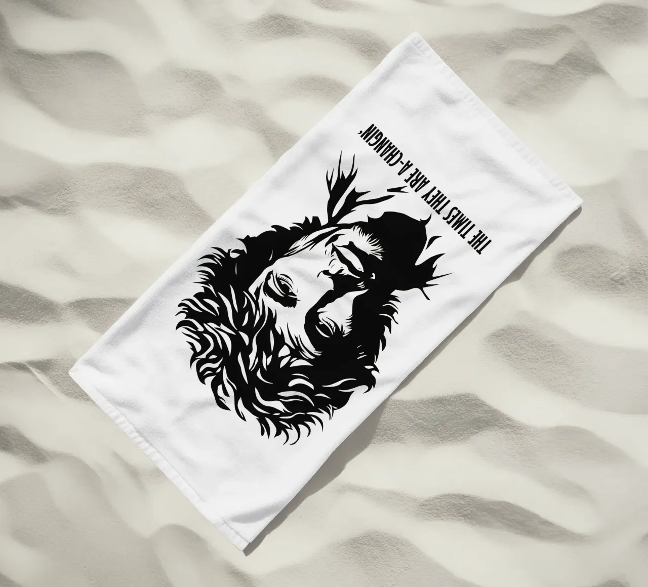 The Times They Are A-Changin' | Bob Dylan Portrait telo mare da Autofocus