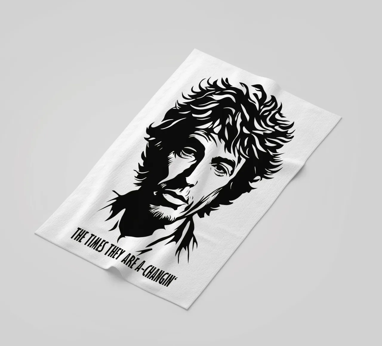 The Times They Are A-Changin' | Bob Dylan Portrait telo mare da Autofocus
