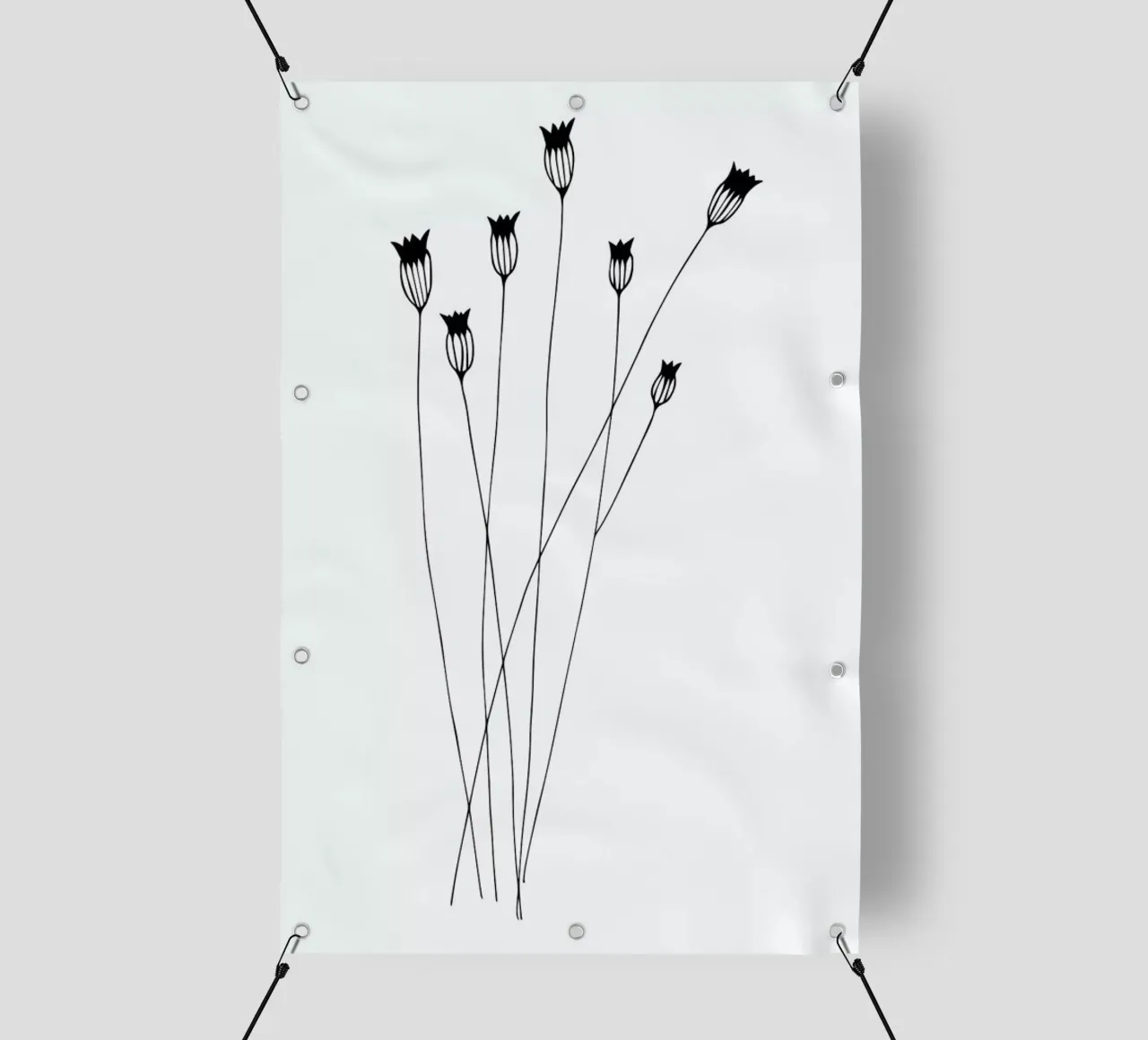 Kornblumen PVC Plane von Studio Karamelo