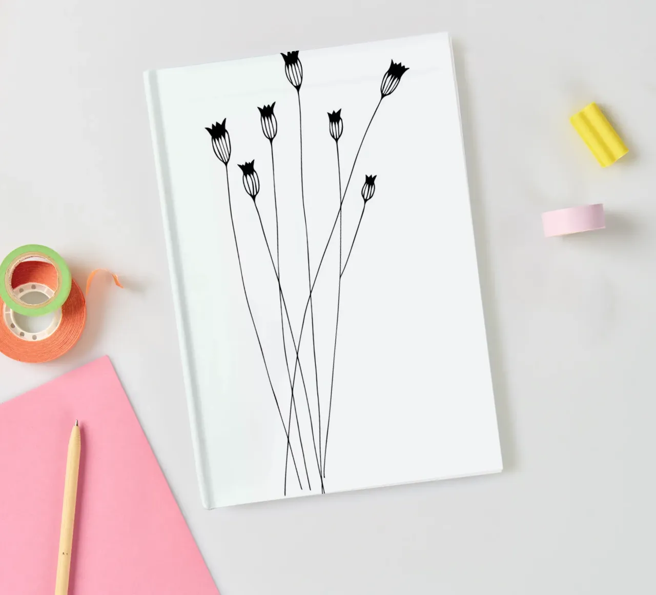Kornblumen notebook by Studio Karamelo