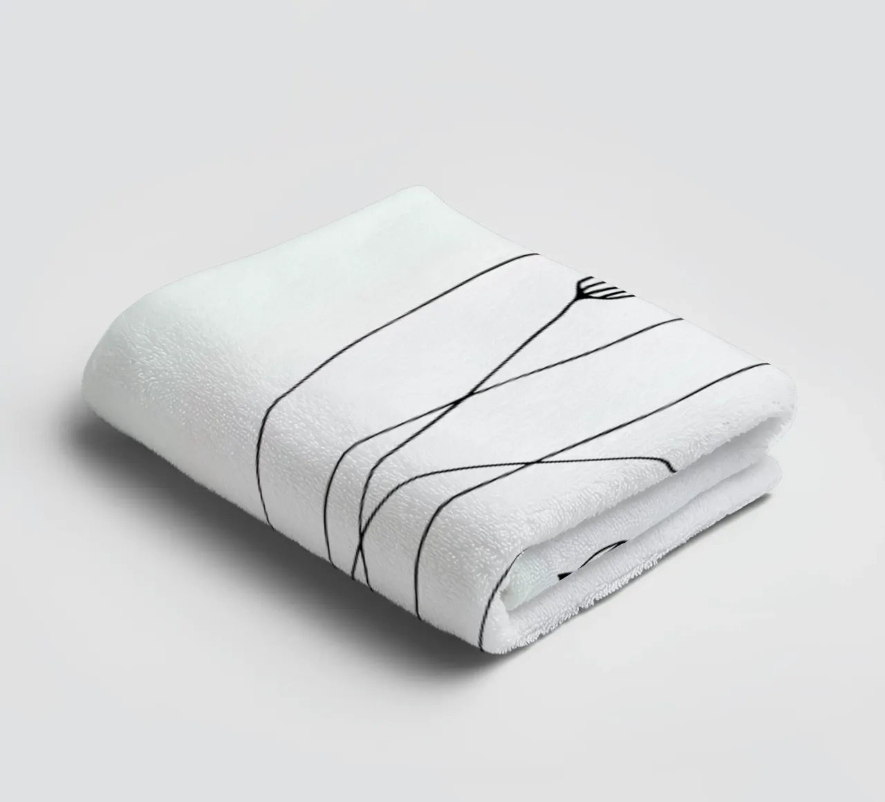Kornblumen towel by Studio Karamelo