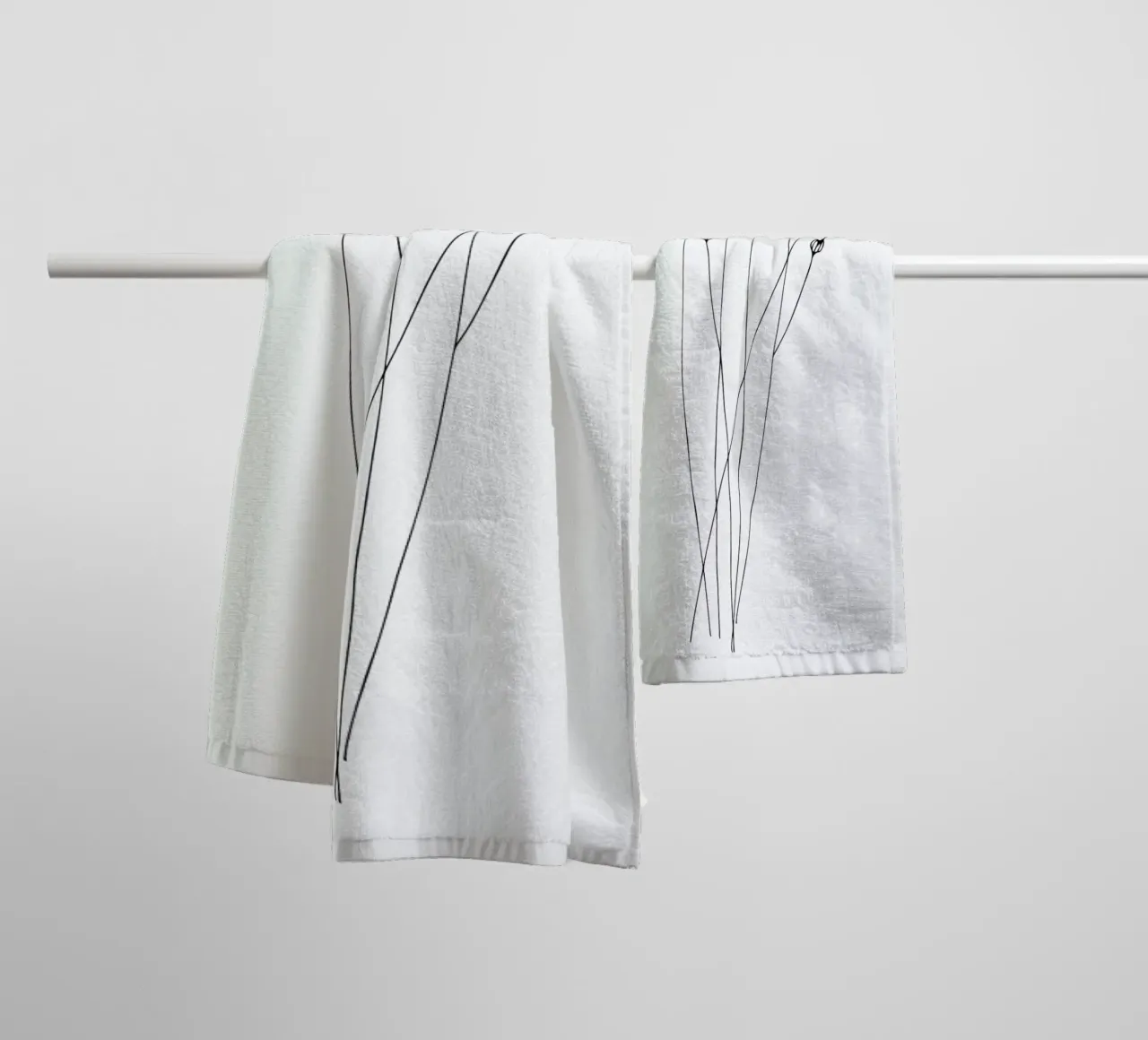 Kornblumen towel by Studio Karamelo
