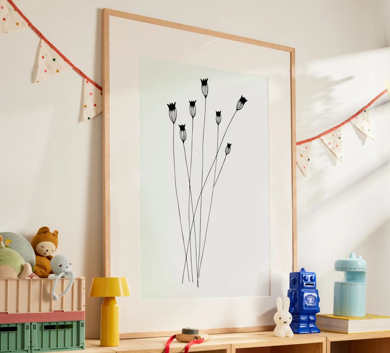 Kornblumen Poster von Studio Karamelo