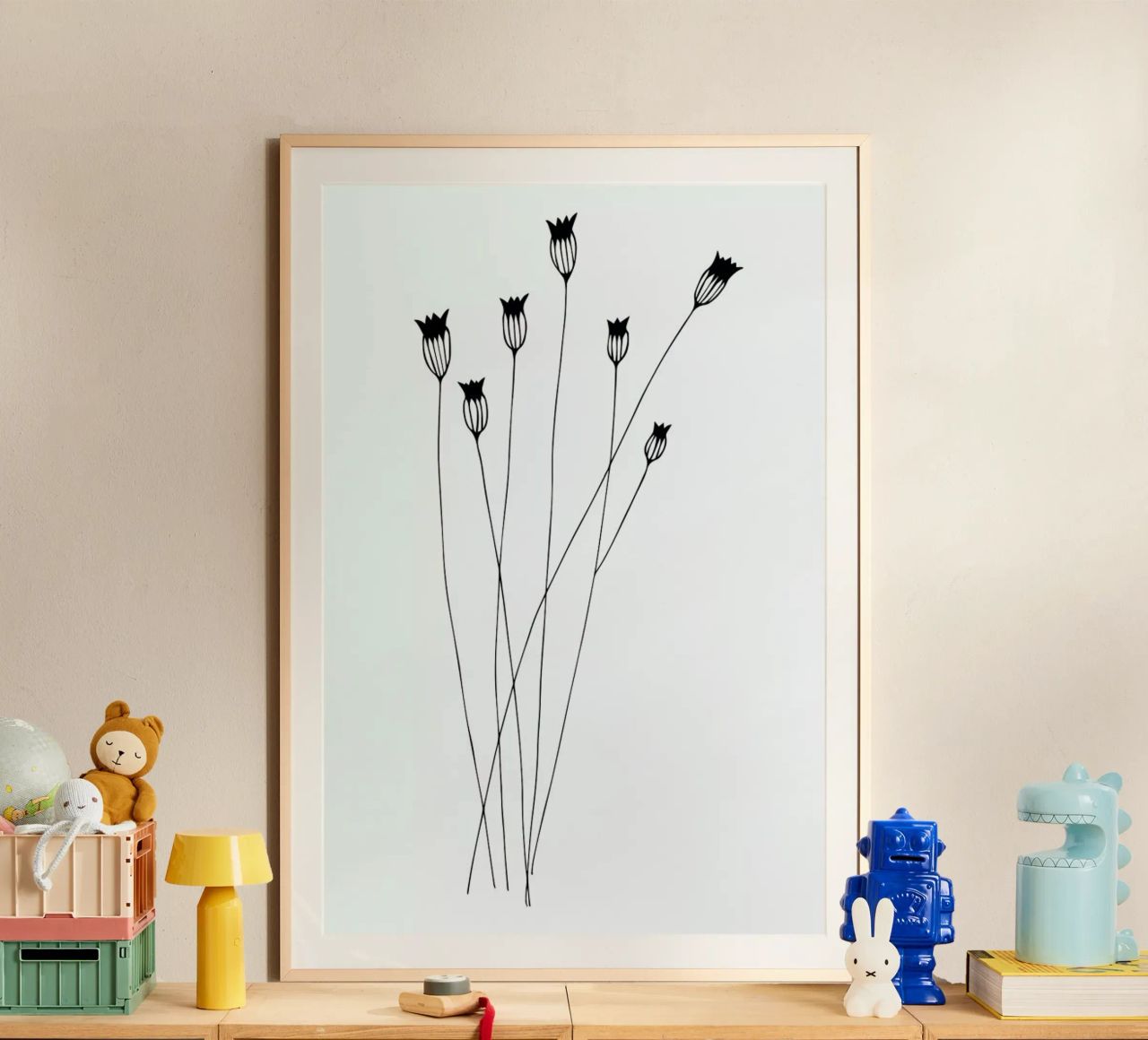 Kornblumen Poster von Studio Karamelo