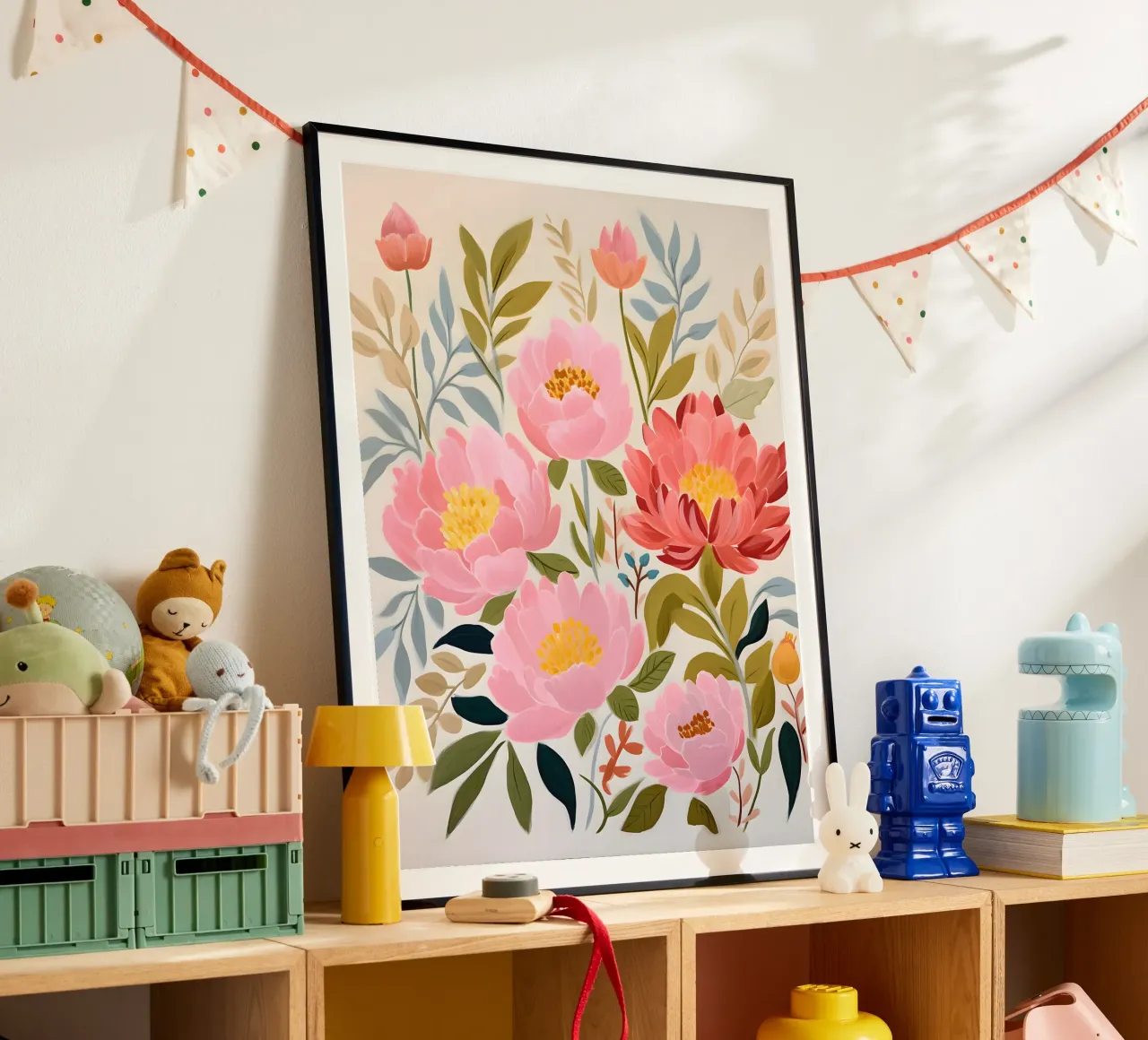 Fioritura floreale carta hahnemühle da KidzStudio