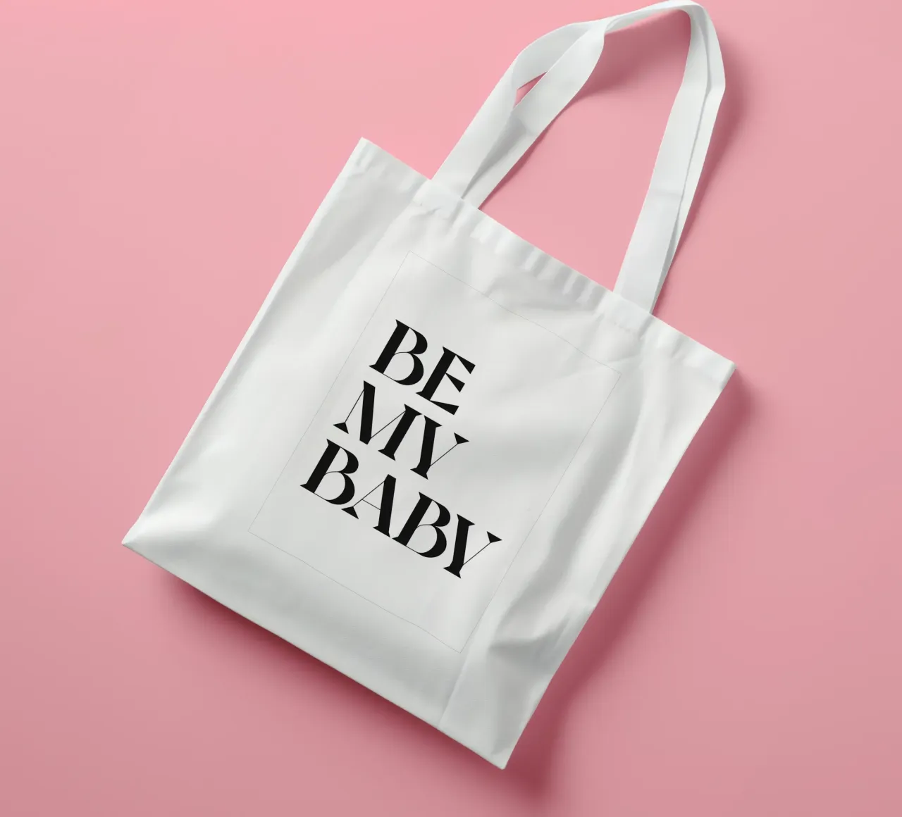 BE MY BABY tote bag by n.4