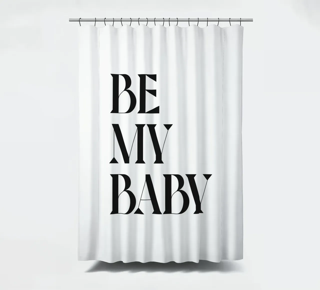 BE MY BABY shower curtain by n.4