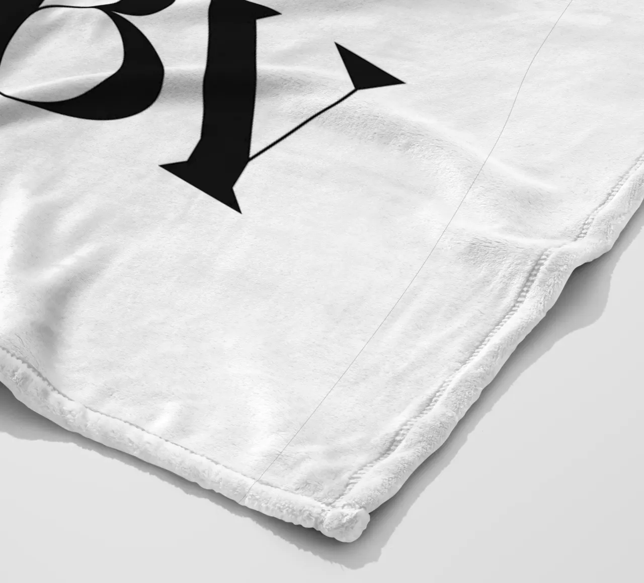 BE MY BABY fleece blanket by n.4