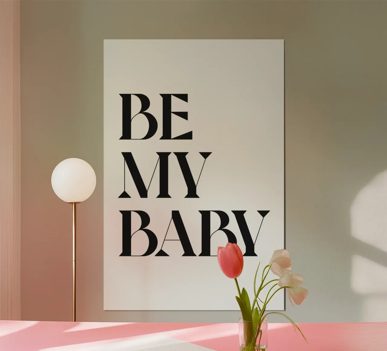 BE MY BABY poster de n.4