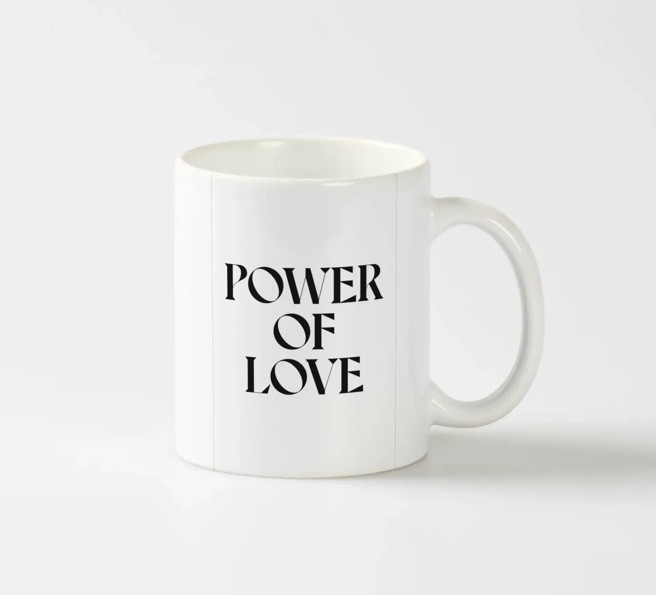 POTERE DELL'AMORE tazza in ceramica da n.4