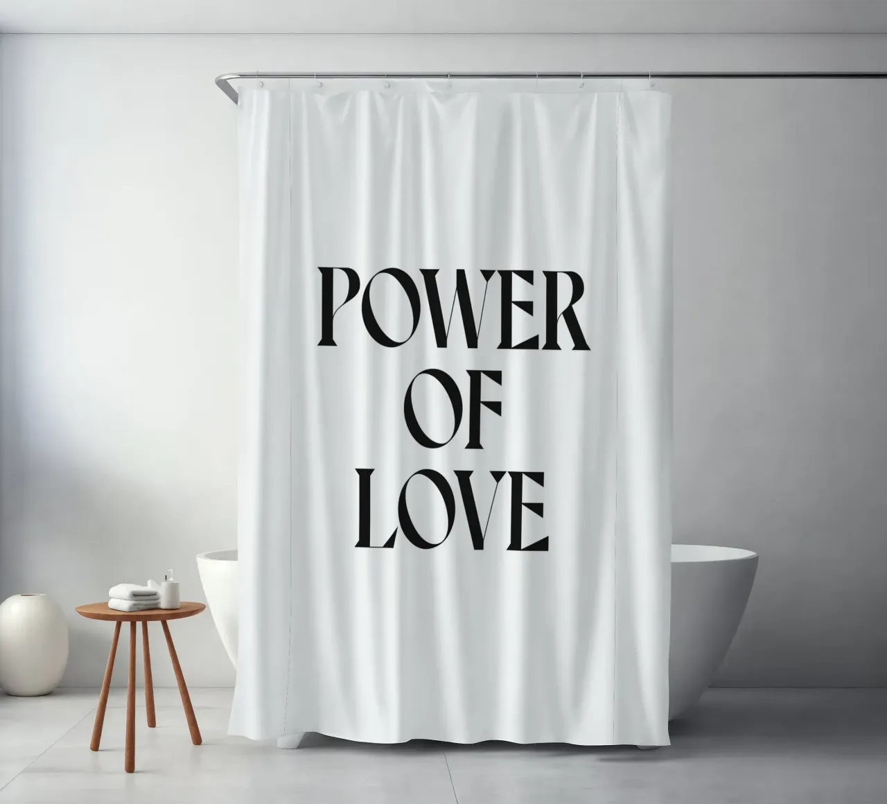 POTERE DELL'AMORE tenda da doccia da n.4