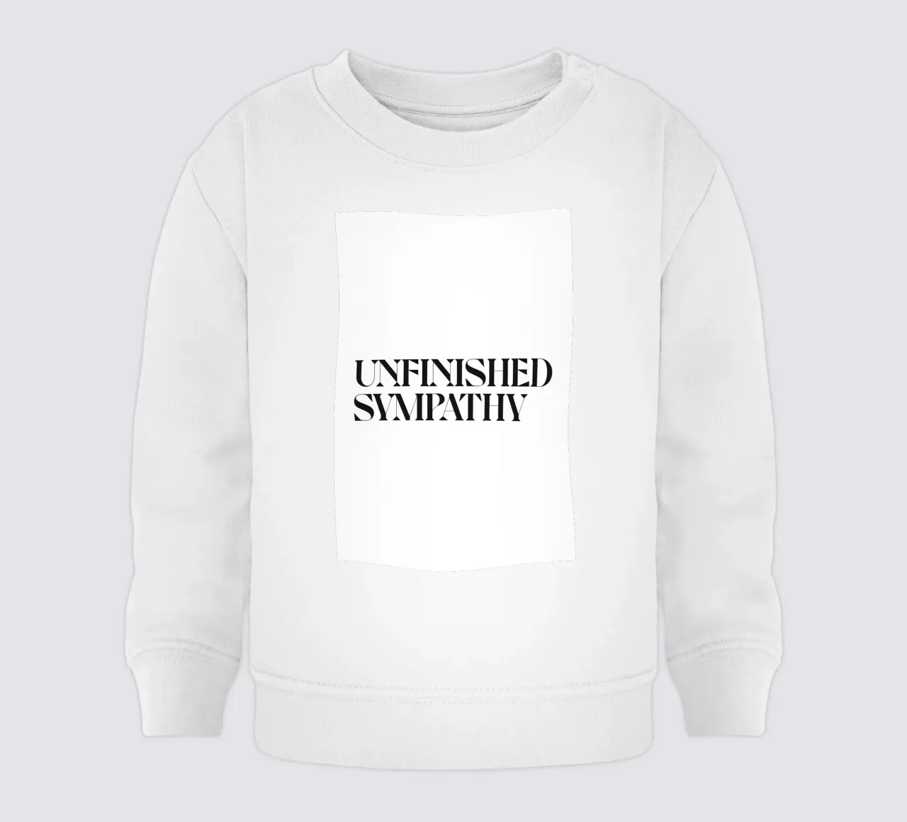 SIMPATIA INCOMPIUTA felpa neonato da n.4