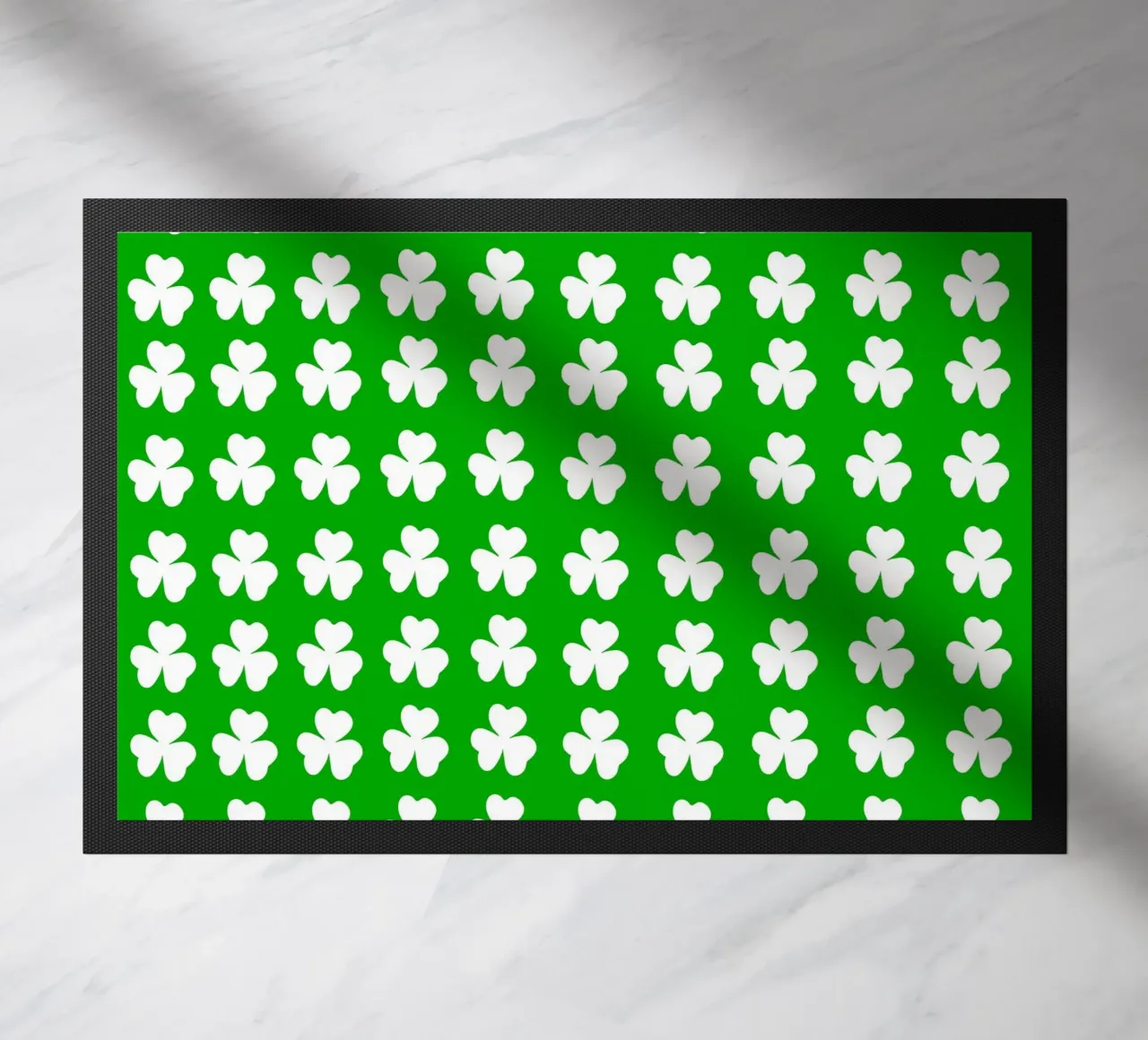Three lucky leaf clover pattern zerbino da baobabprintstore