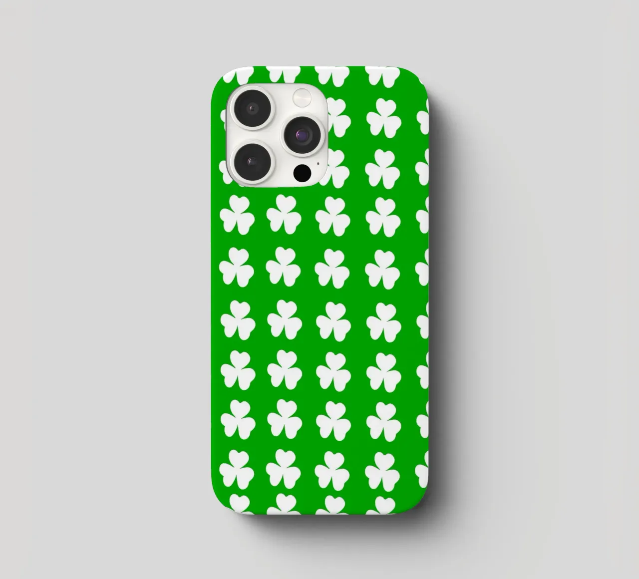 Three lucky leaf clover pattern cover iphone da baobabprintstore