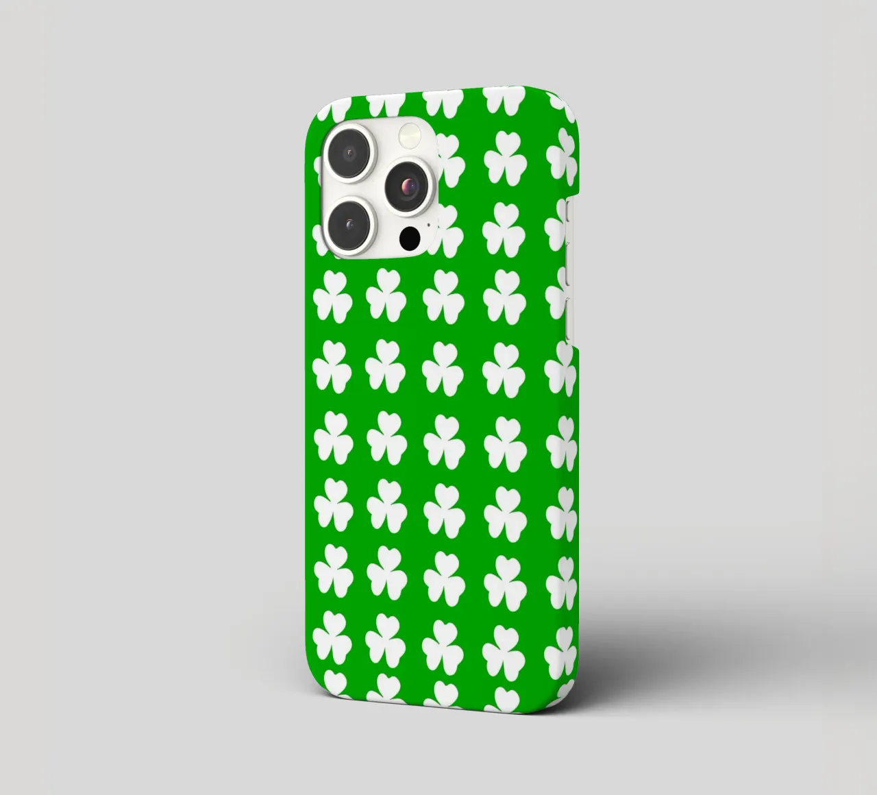 Three lucky leaf clover pattern cover iphone da baobabprintstore