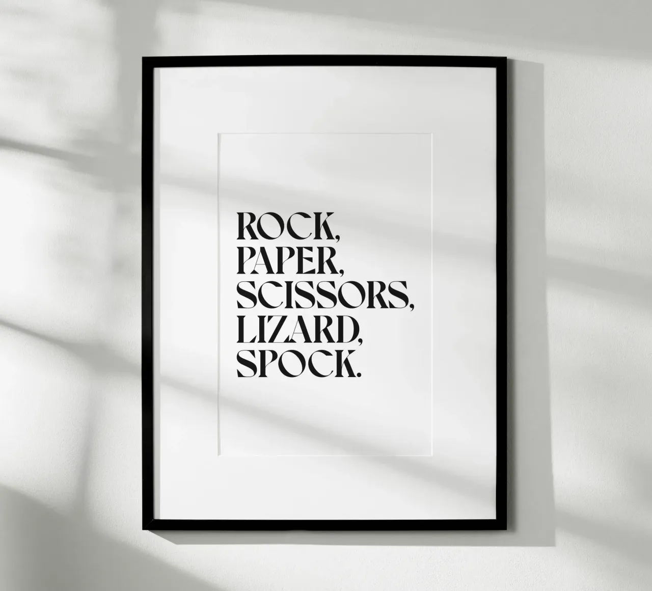 ROCK, PAPER, SCISSORS, LIZARD, SPOCK, hahnemühle by n.4