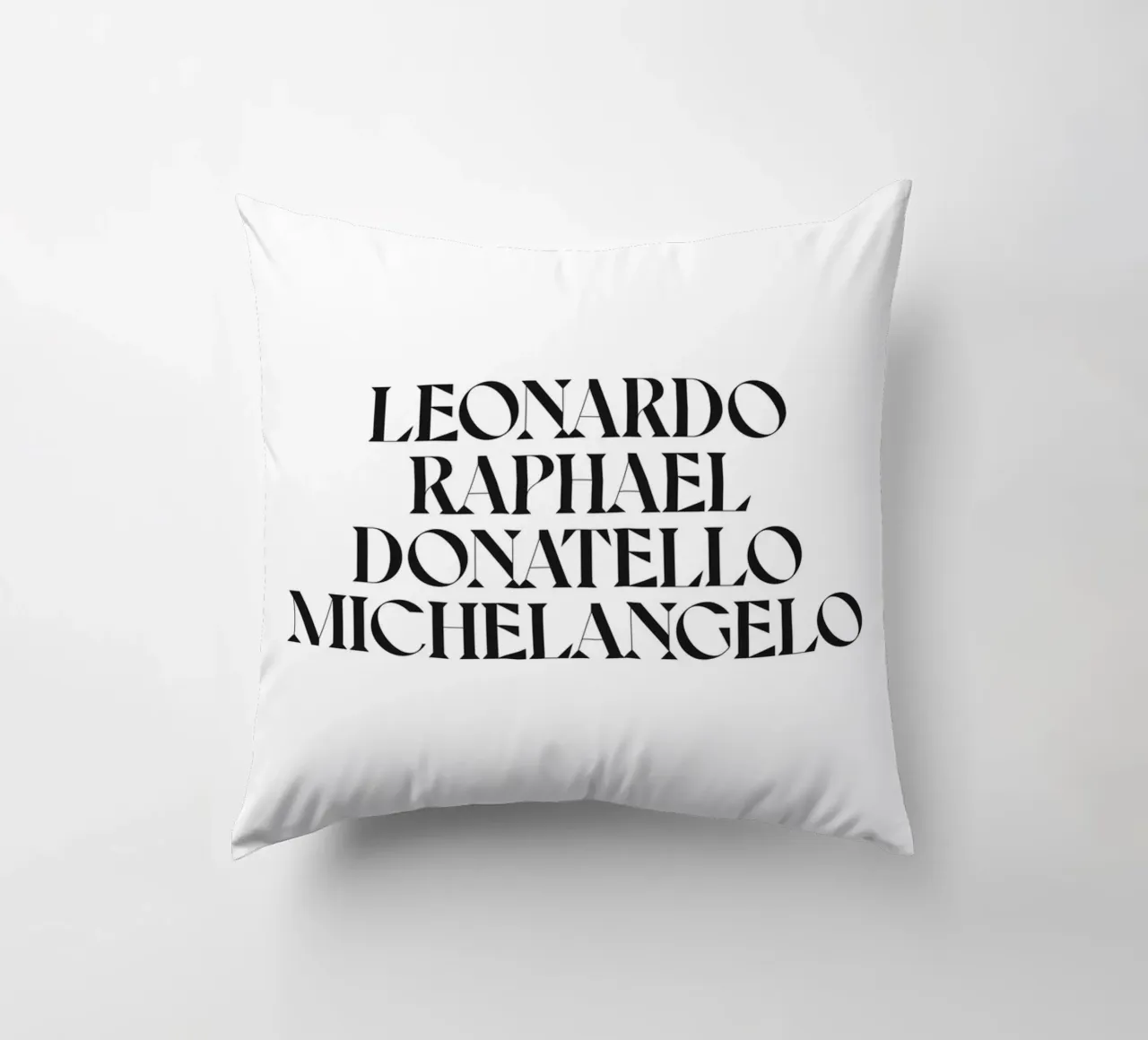 LEO, RAPH, DONNIE E MIKEY cuscino da n.4