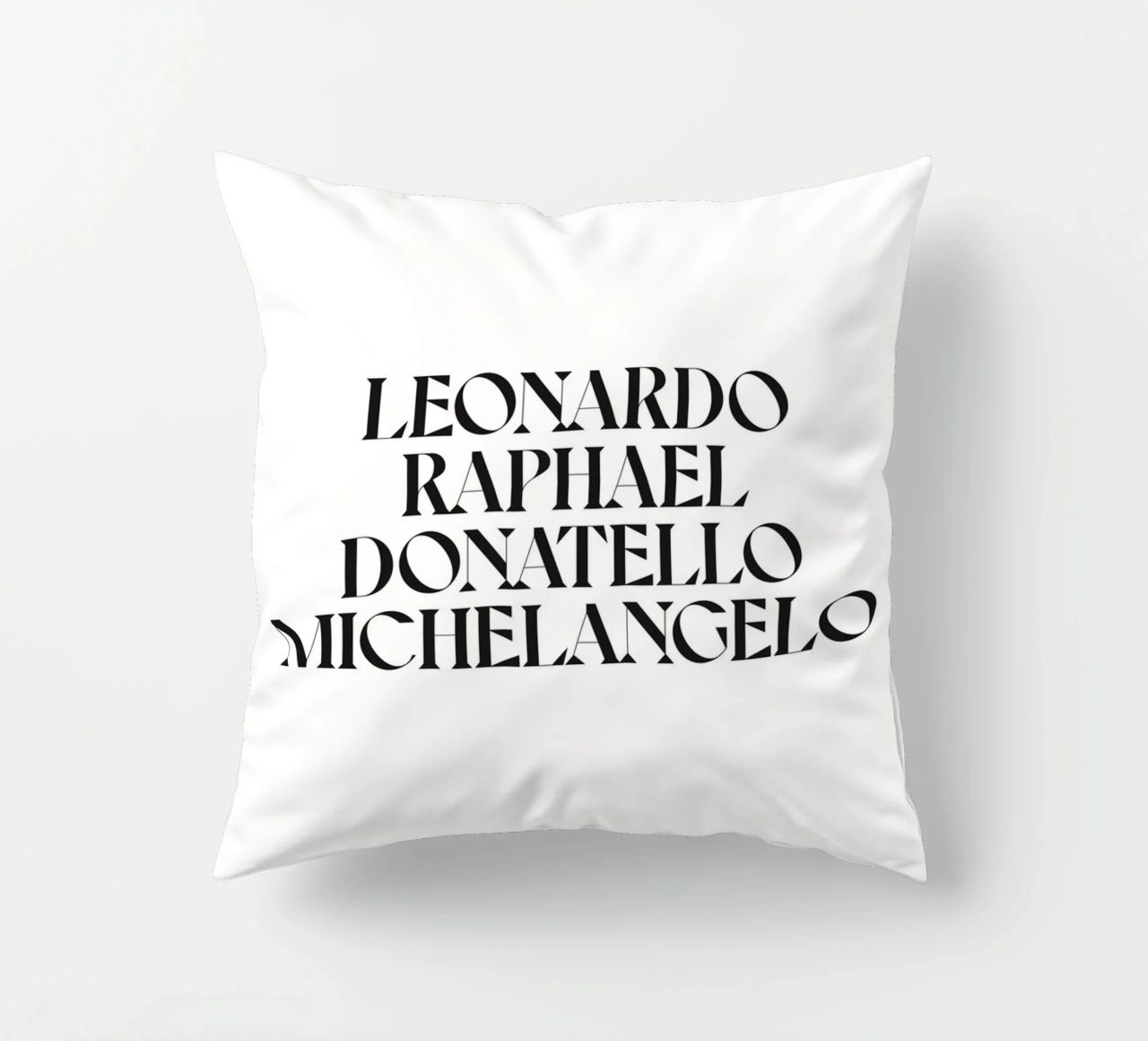 LEO, RAPH, DONNIE E MIKEY cuscino da n.4