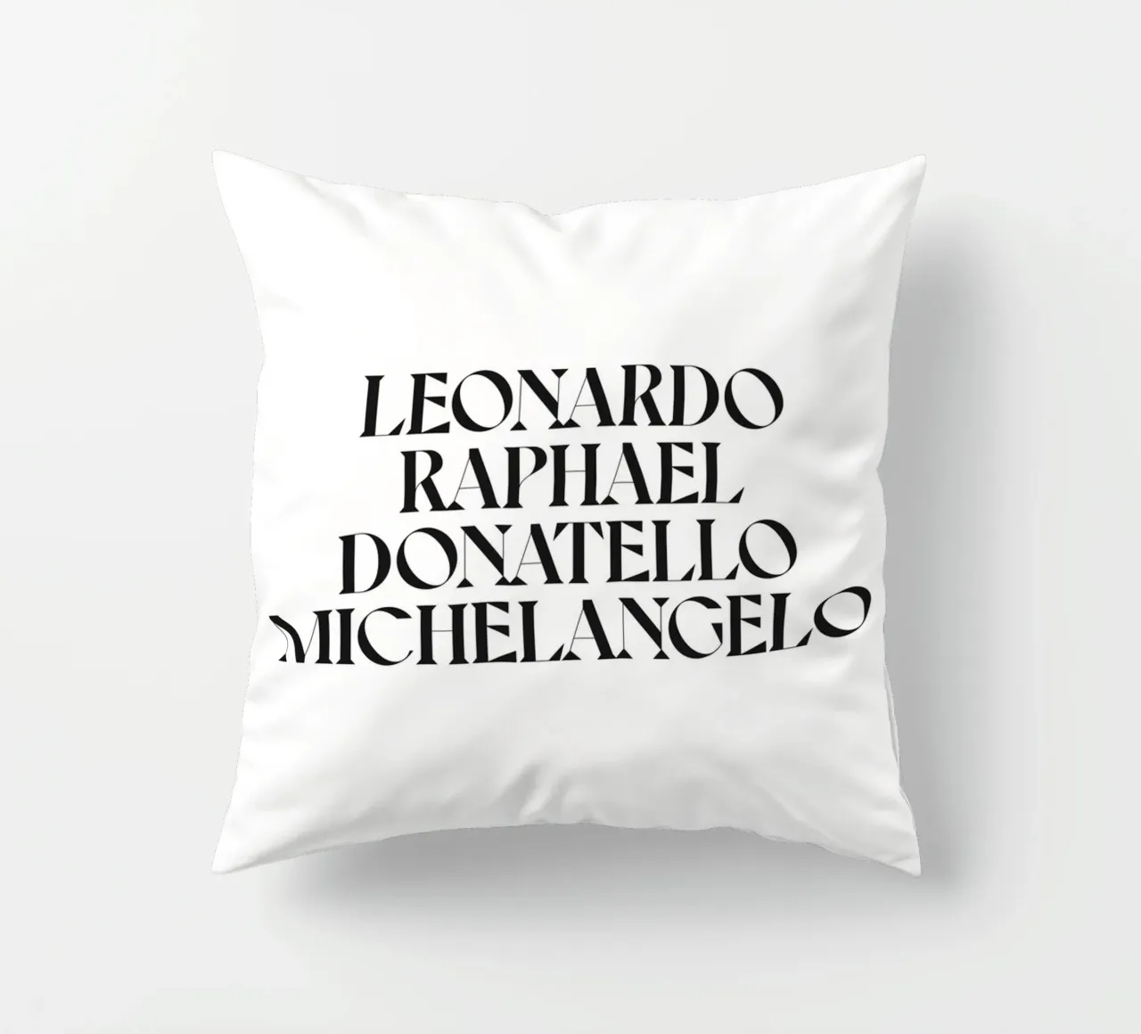 LEO, RAPH, DONNIE E MIKEY cuscino da n.4