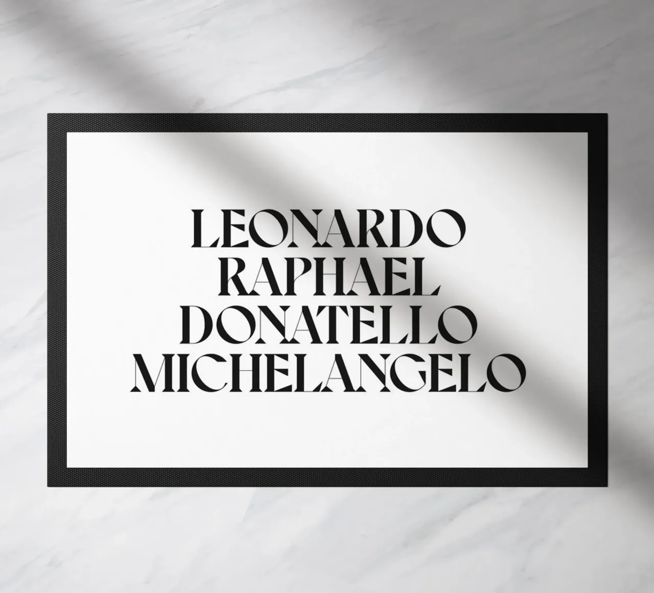 LEO, RAPH, DONNIE E MIKEY zerbino da n.4