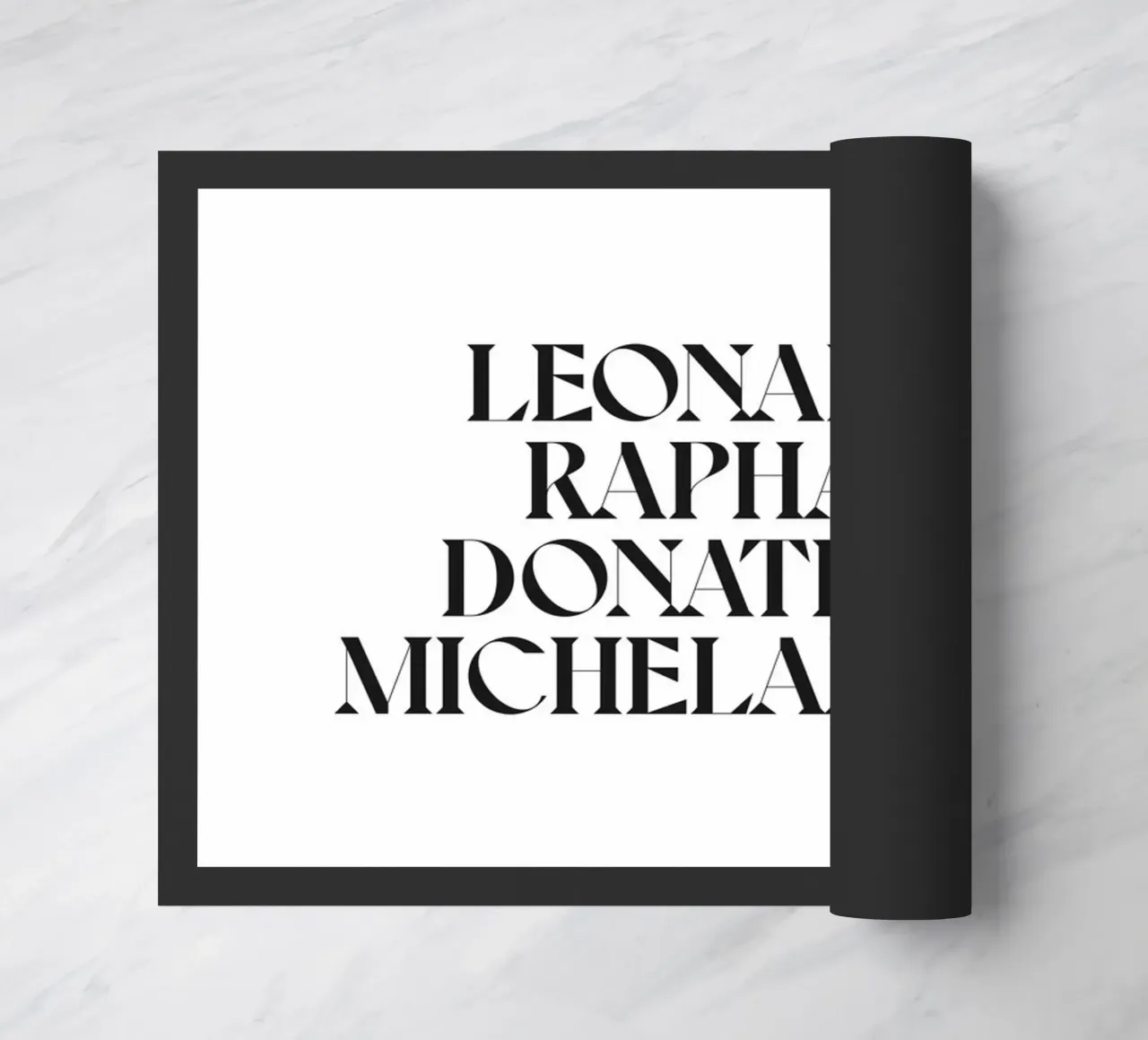 LEO, RAPH, DONNIE E MIKEY zerbino da n.4