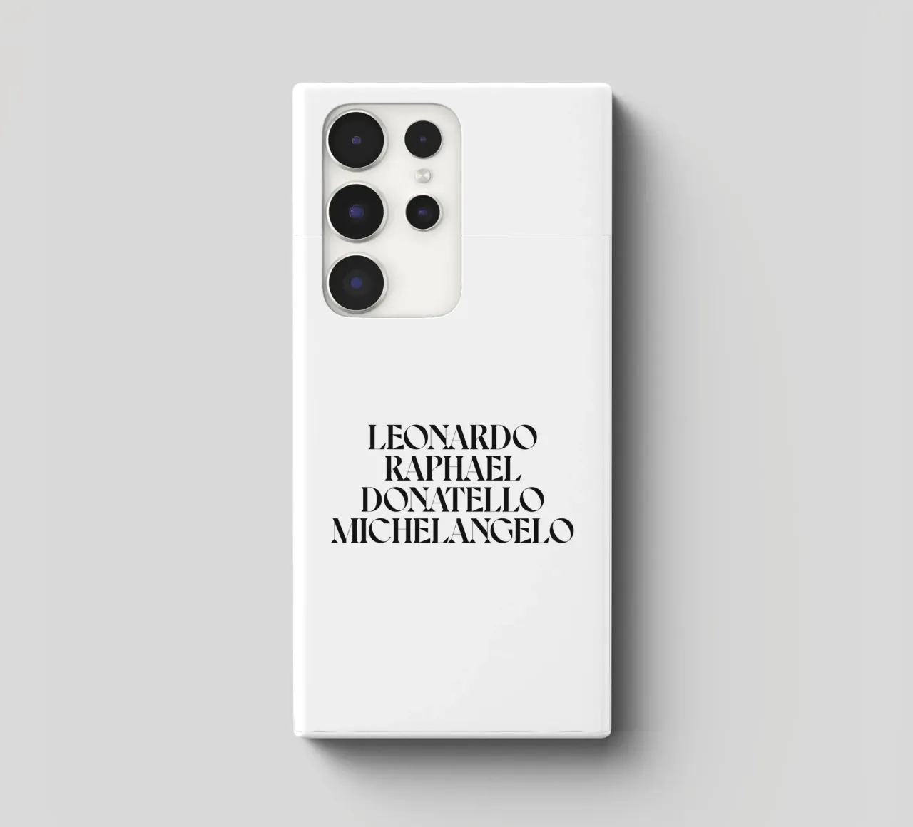 LEO, RAPH, DONNIE E MIKEY cover samsung da n.4