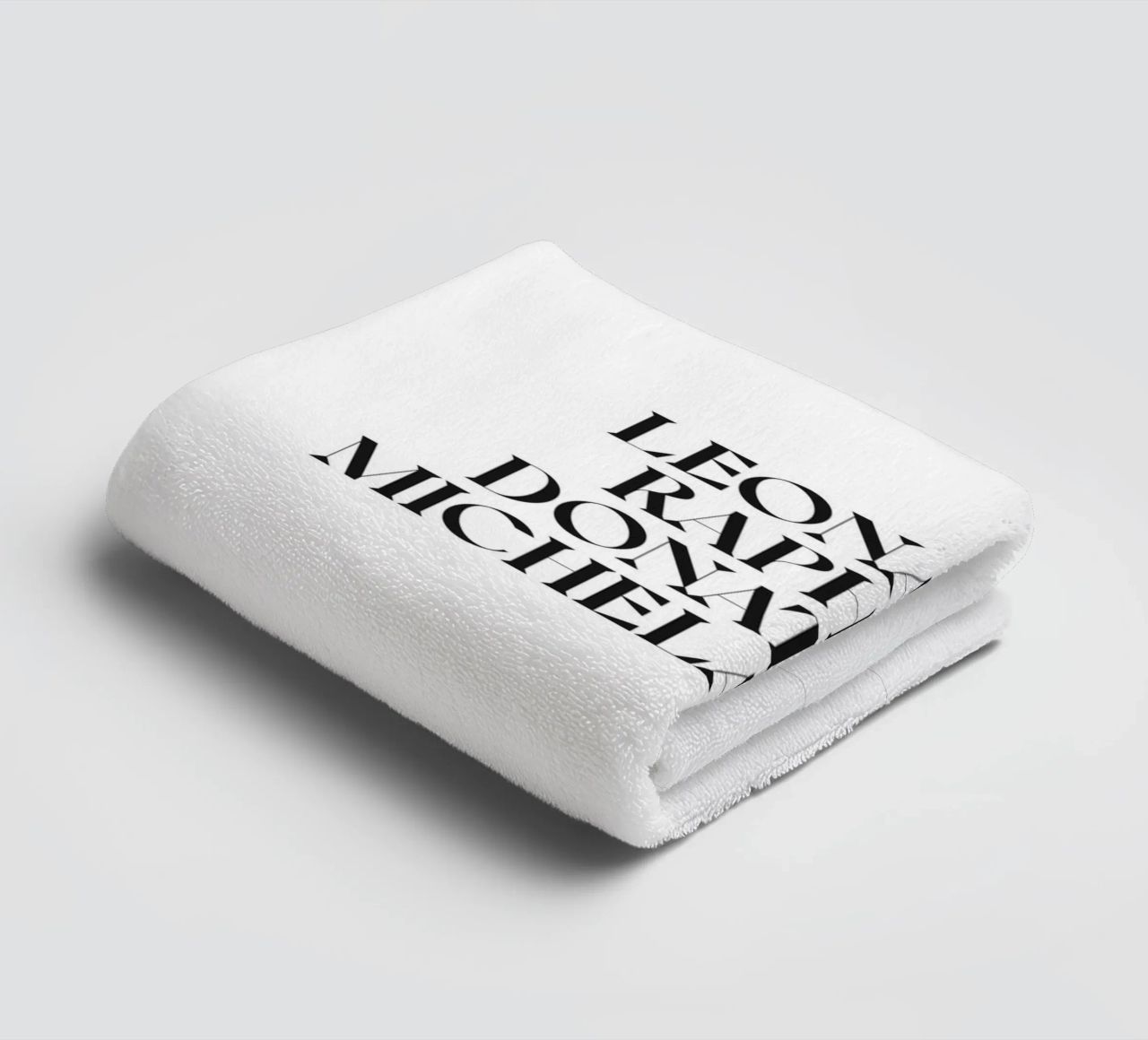 LEO, RAPH, DONNIE & MIKEY towel by n.4