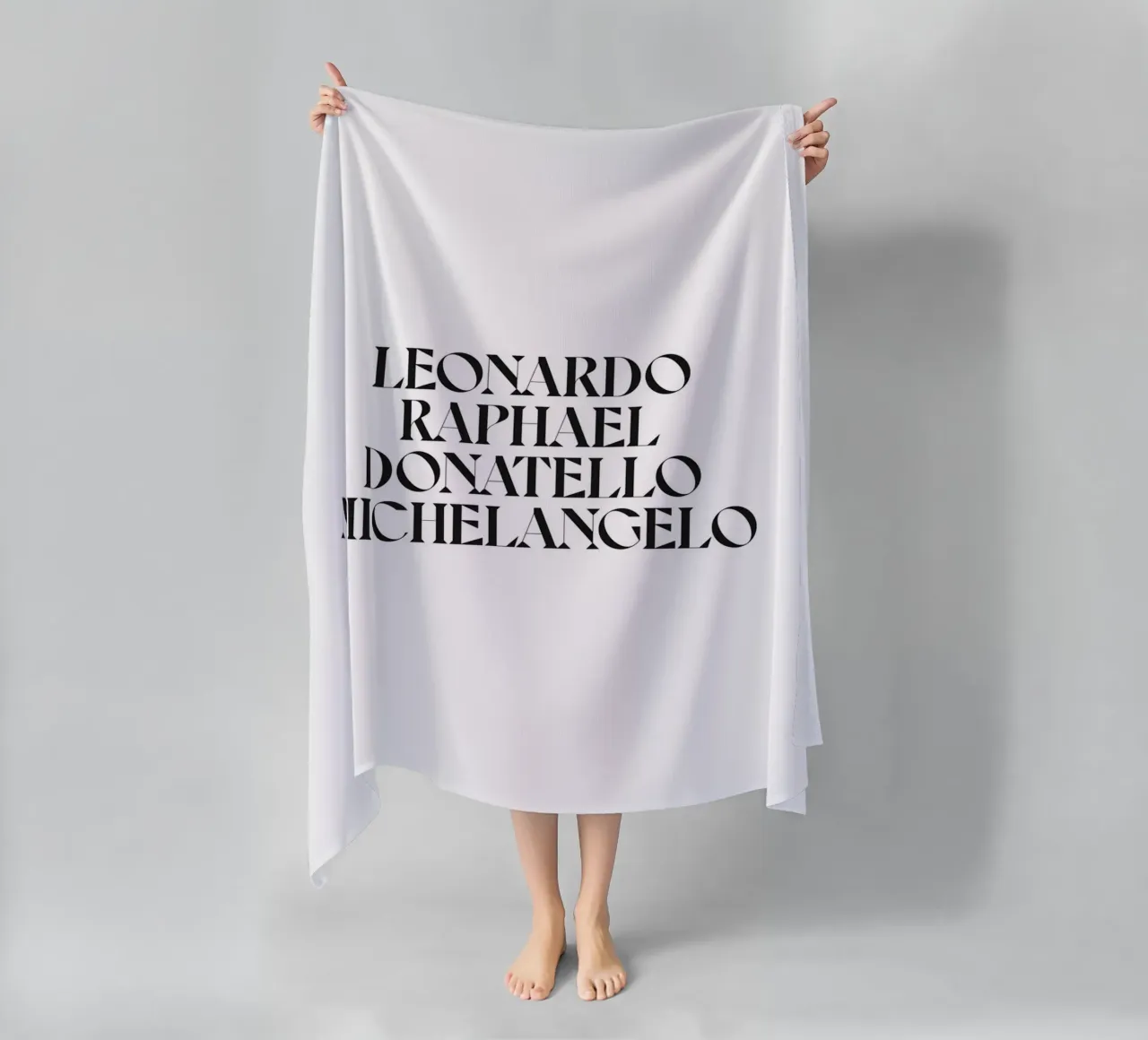 LEO, RAPH, DONNIE E MIKEY telo mare da n.4