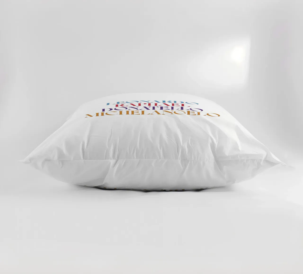 LEO, RAPH, DONNIE, MIKEY COLORE cuscino da n.4