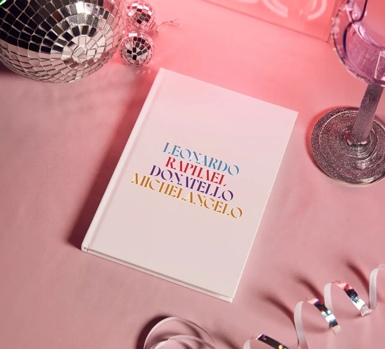 LEO, RAPH, DONNIE, MIKEY COLOR notebook by n.4