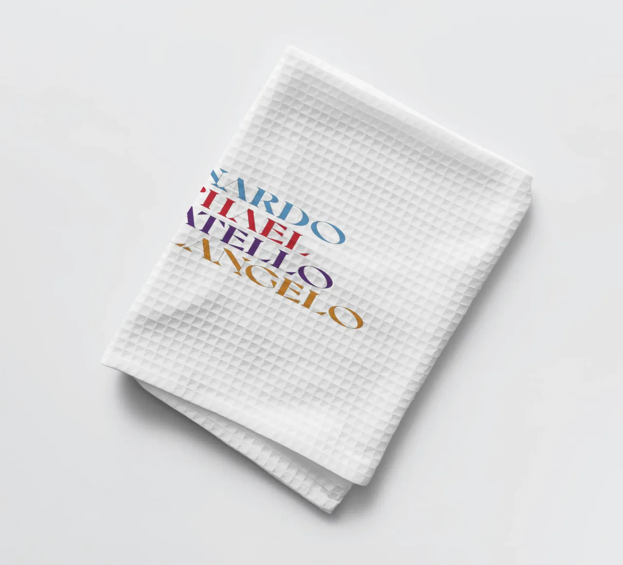 LEO, RAPH, DONNIE, MIKEY COLORE canovaccio da cucina da n.4