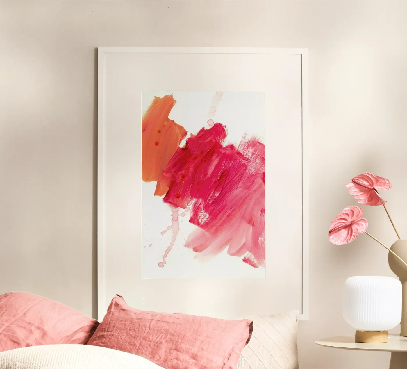 Brush Strokes poster by IRIS LEHNHARDT FINE ART