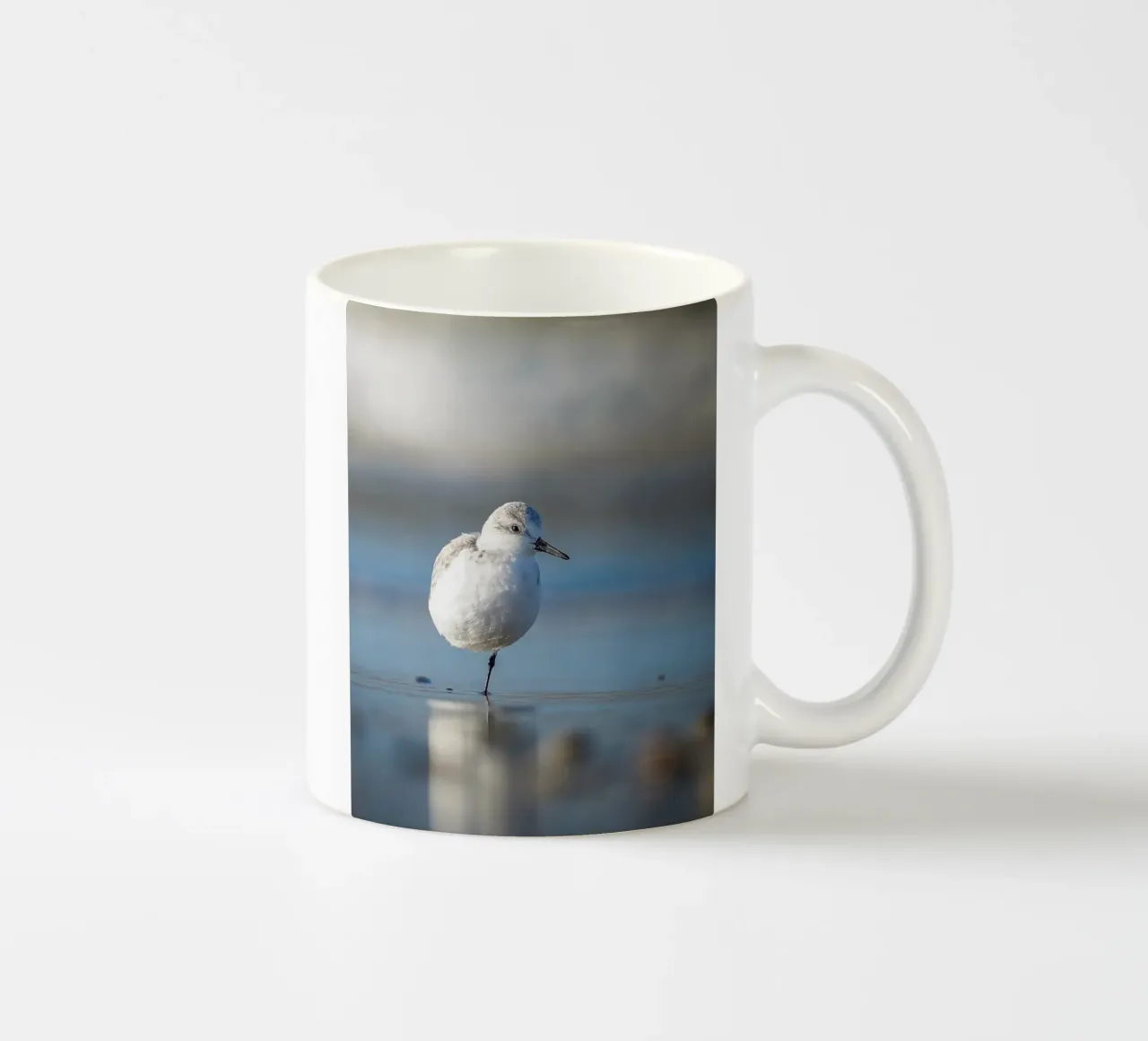 Sanderling tazza in ceramica da Tom's Wildlife