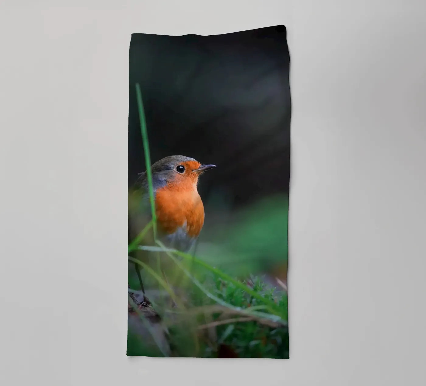 Robin badhanddoek van Tom's Wildlife