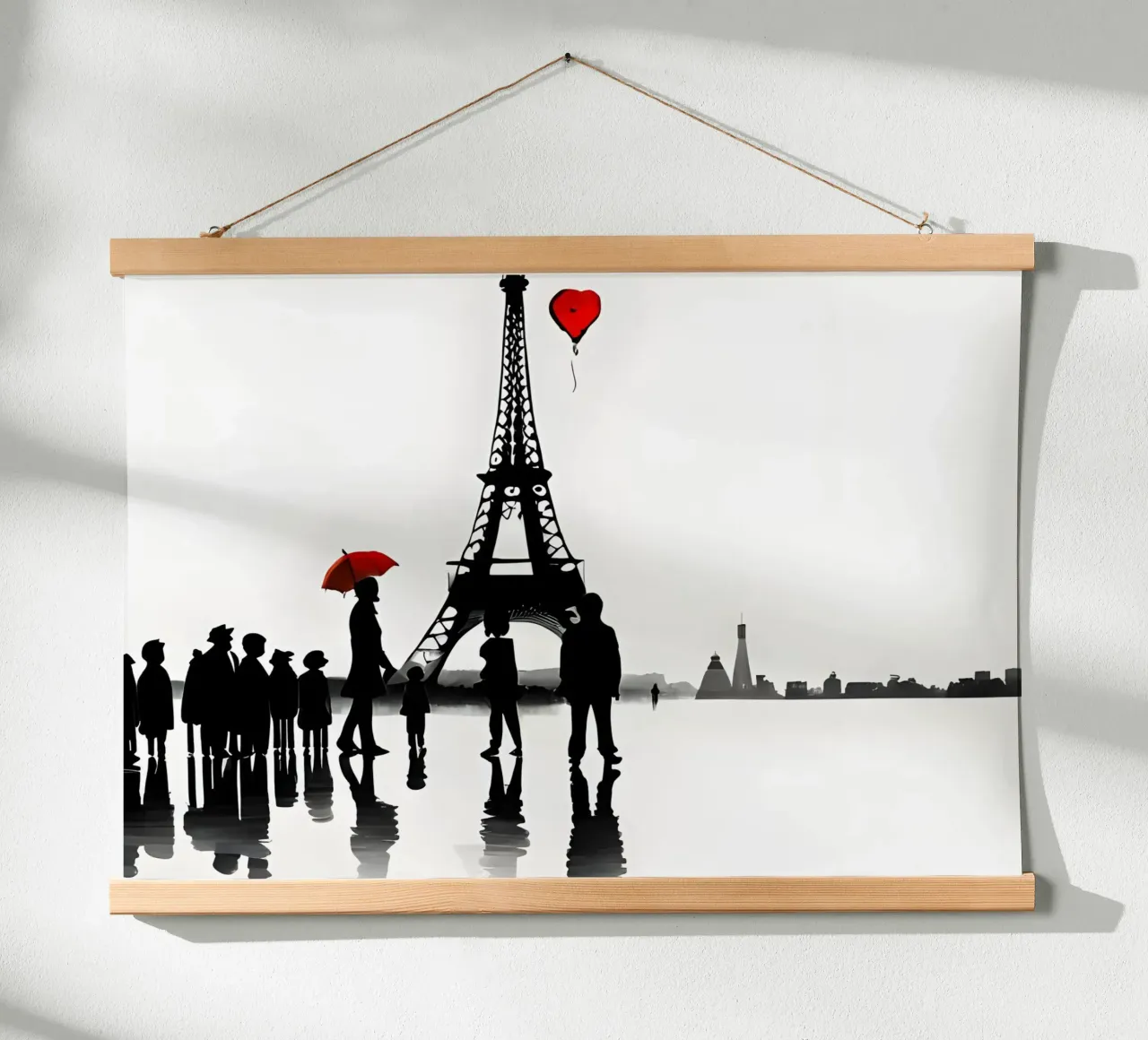 Ispirato da Banksy poster da Art Digital Visuel