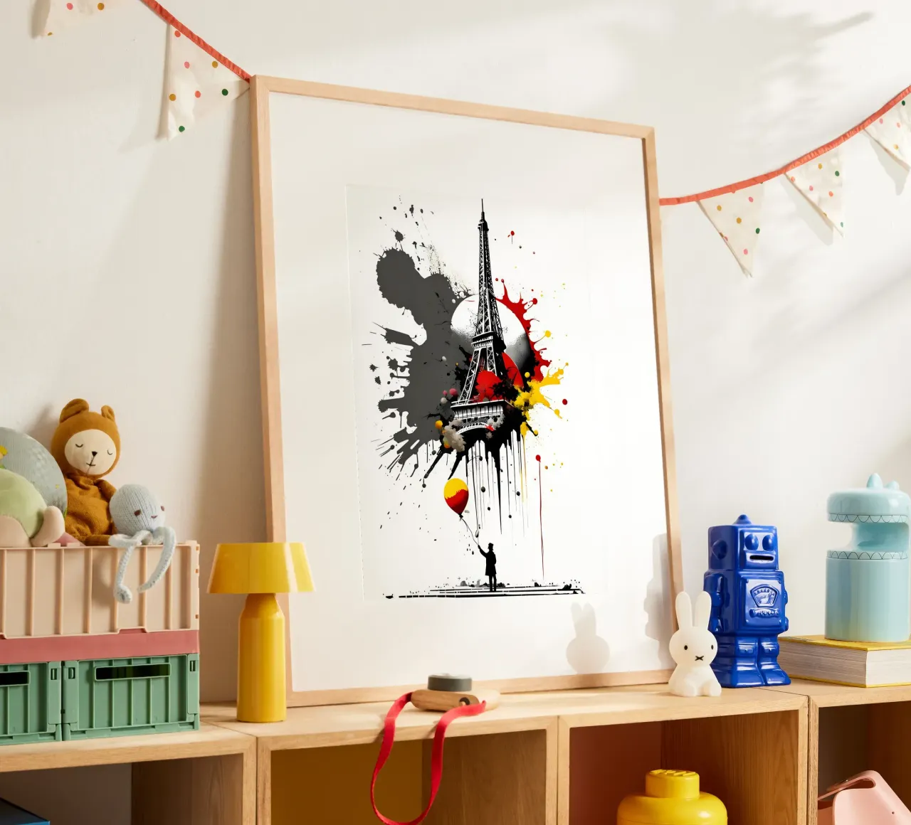 Ispirato da Banksy poster da Art Digital Visuel