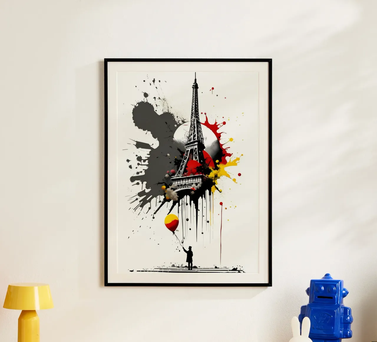 Ispirato da Banksy poster da Art Digital Visuel