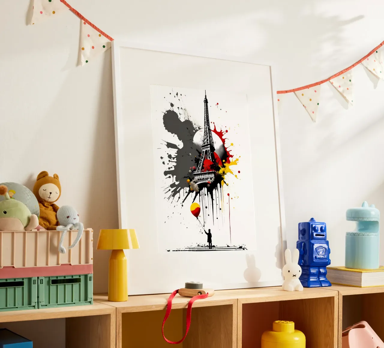 Ispirato da Banksy poster da Art Digital Visuel